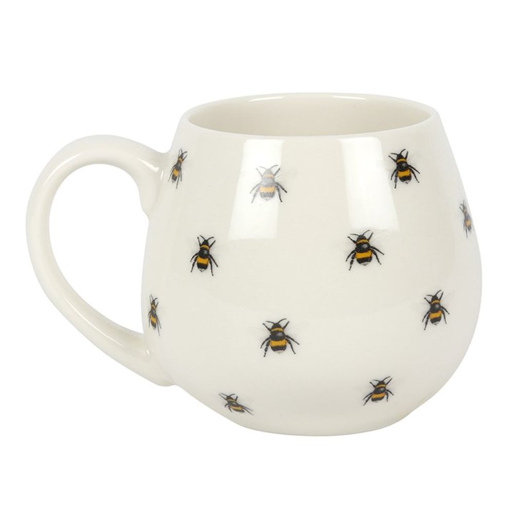 Bee Print Bulbus Mug - 14cm