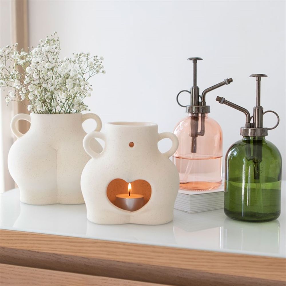 Cream Speckle Bottom Planter- 17.5cm
