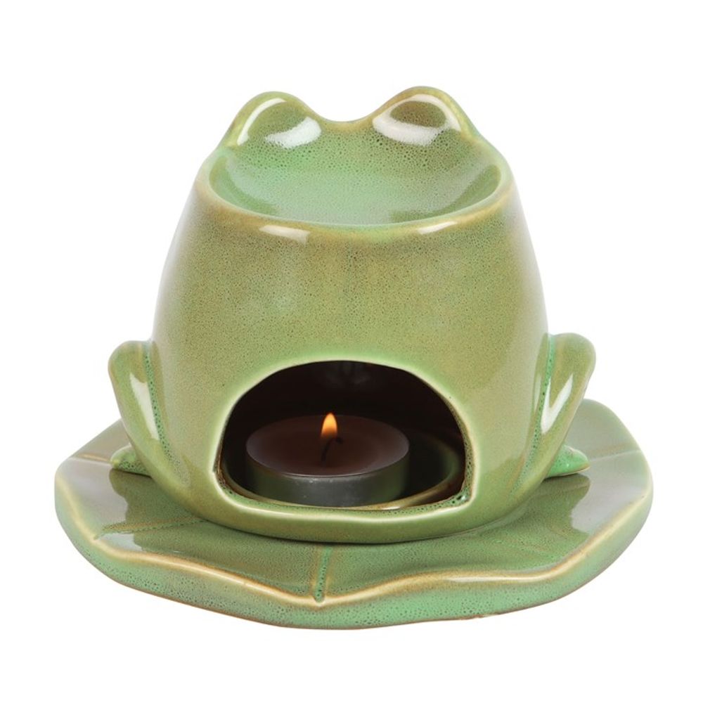 Frog Oil Burner on Lily Pad