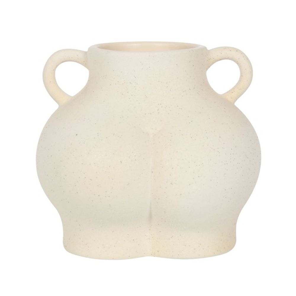 Cream Speckle Bottom Planter- 17.5cm