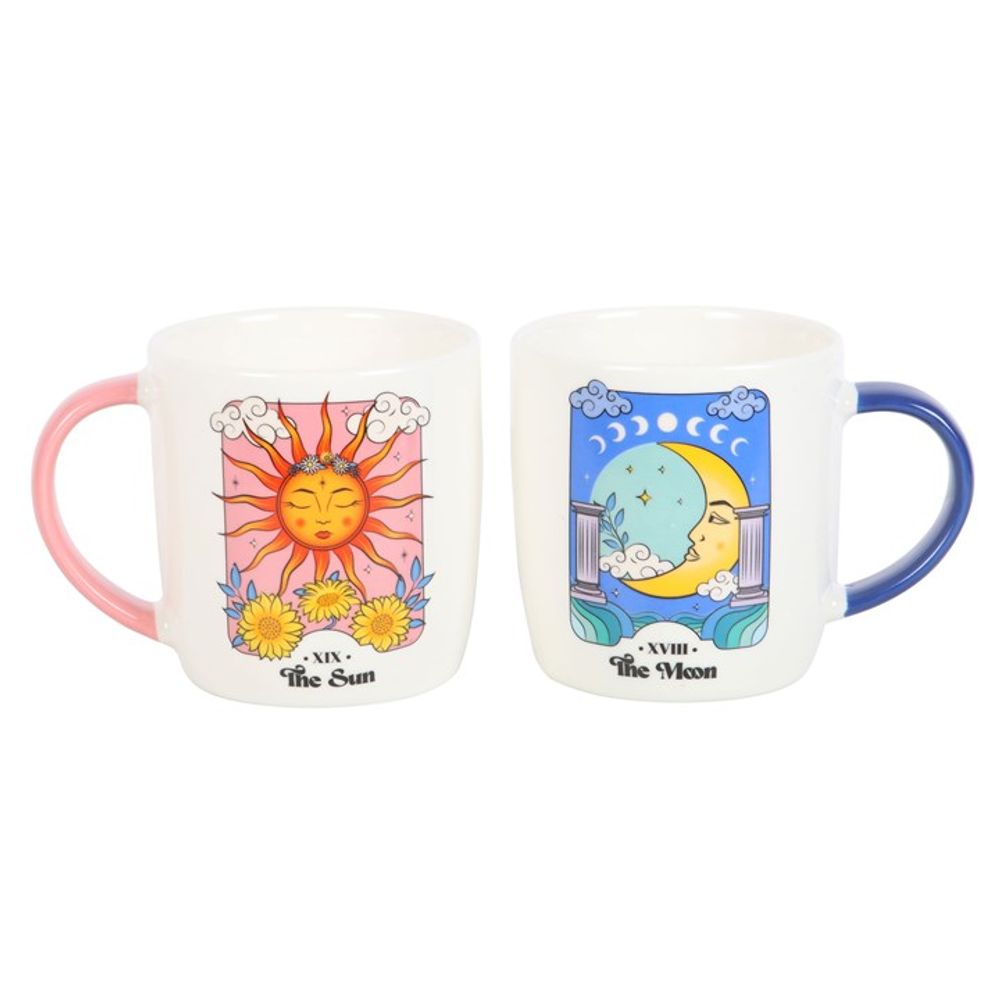 Sun and Moon Celestial Mug Set - Set of 2 - 340ML