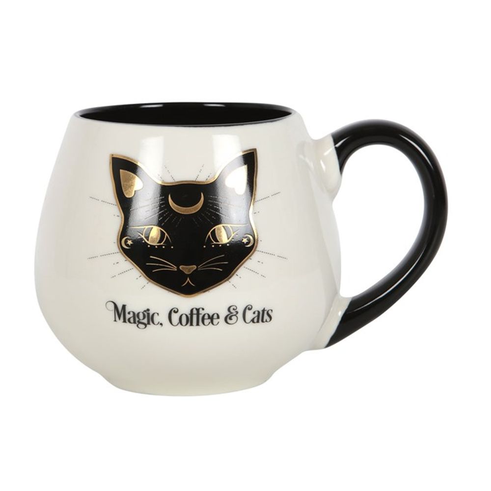 Magic, Coffee & Cats Bulbus Mug - 500ML