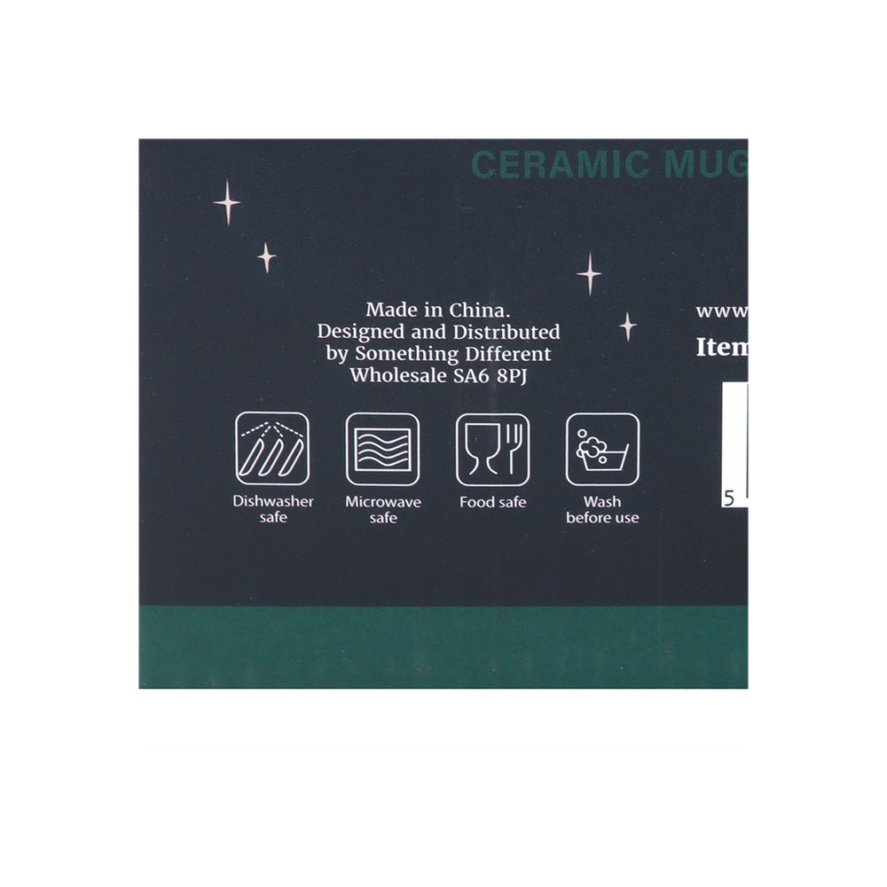 Gnome Sweet Gnome Toadstool Ceramic Mug - 350ML