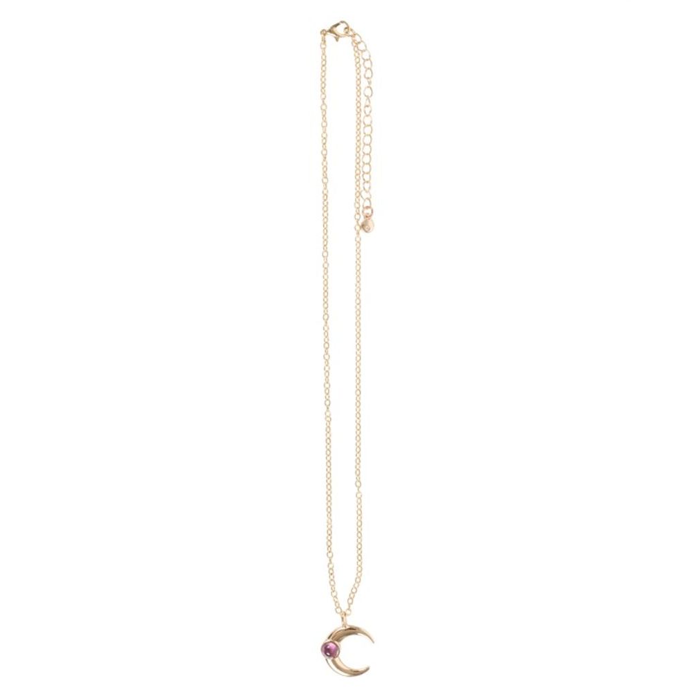 Moon Celestial Amethyst Necklace Card