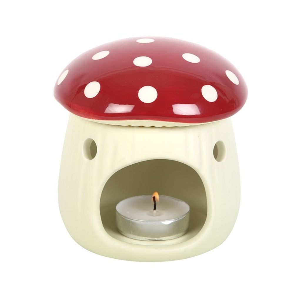 Mushroom Shaped Oil Burner / Tealight Holder