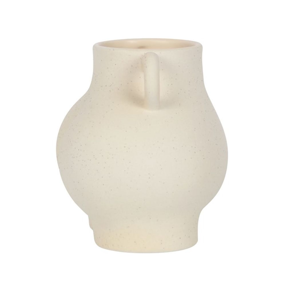 Cream Speckle Bottom Planter- 17.5cm