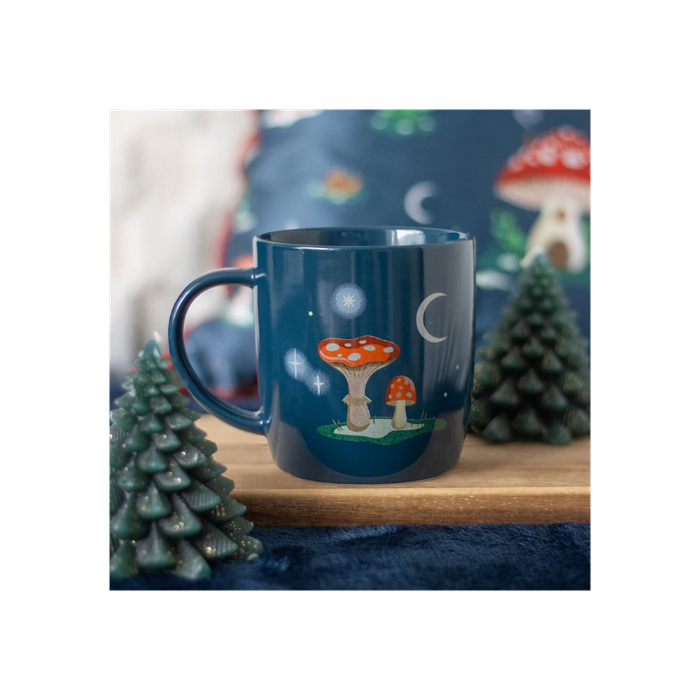 Gnome Sweet Gnome Toadstool Ceramic Mug - 350ML