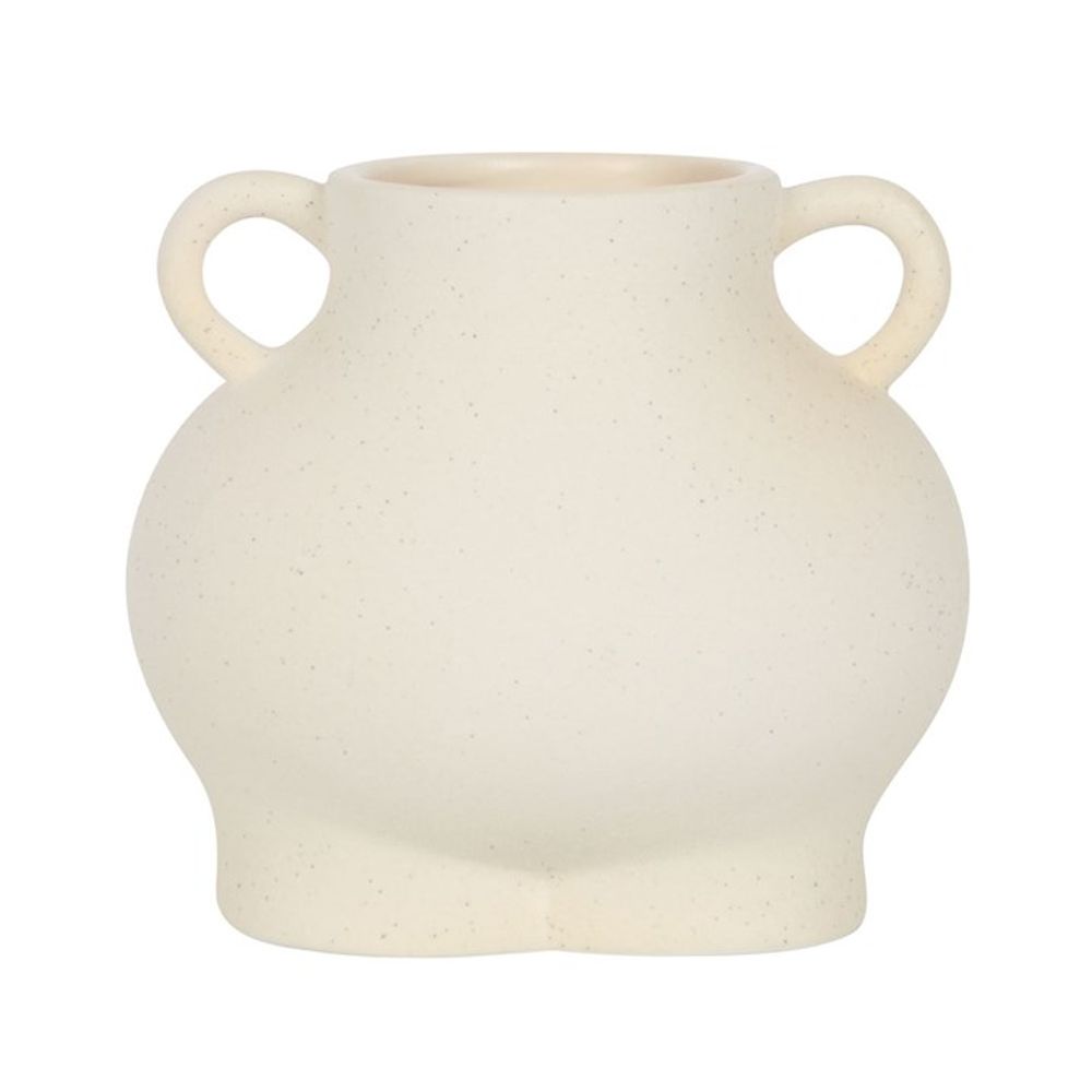 Cream Speckle Bottom Planter- 17.5cm