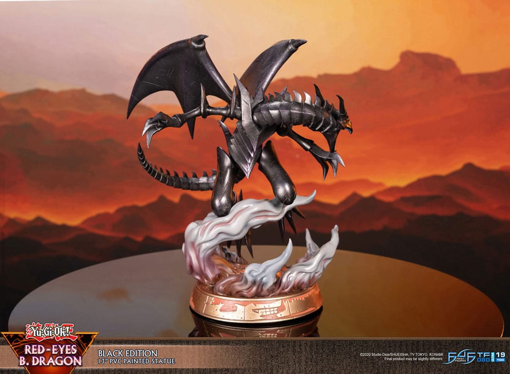 Yu-Gi-Oh! PVC Statue Red-Eyes B. Dragon Black Colour - 33 cm