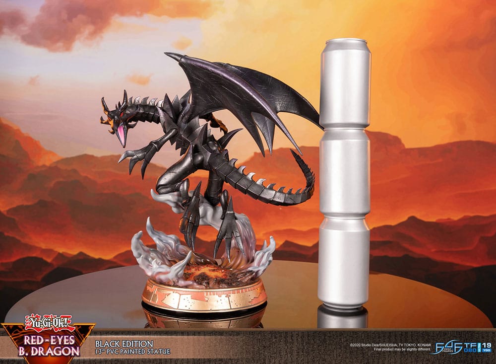 Yu-Gi-Oh! PVC Statue Red-Eyes B. Dragon Black Colour - 33 cm