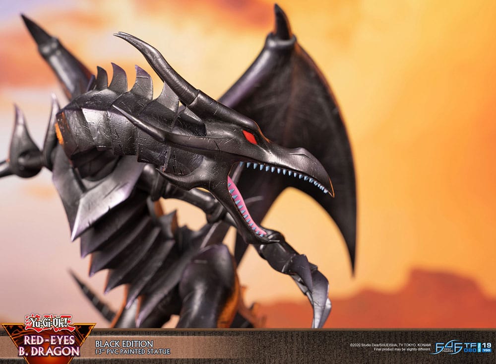 Yu-Gi-Oh! PVC Statue Red-Eyes B. Dragon Black Colour - 33 cm