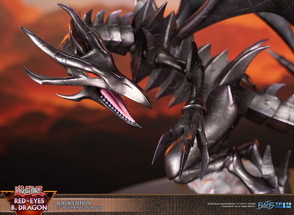 Yu-Gi-Oh! PVC Statue Red-Eyes B. Dragon Black Colour - 33 cm