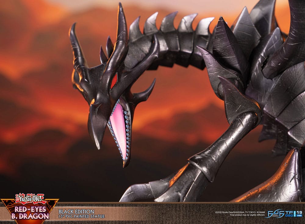 Yu-Gi-Oh! PVC Statue Red-Eyes B. Dragon Black Colour - 33 cm