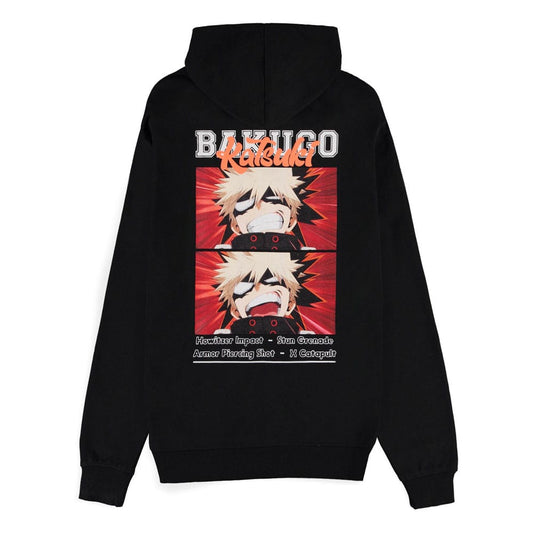 My Hero Academia Zipper Hoodie Sweater Bakugo