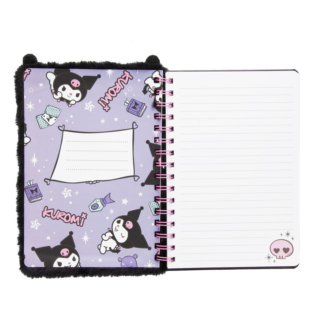 Fluffy Kuromi Notebook - Sanrio