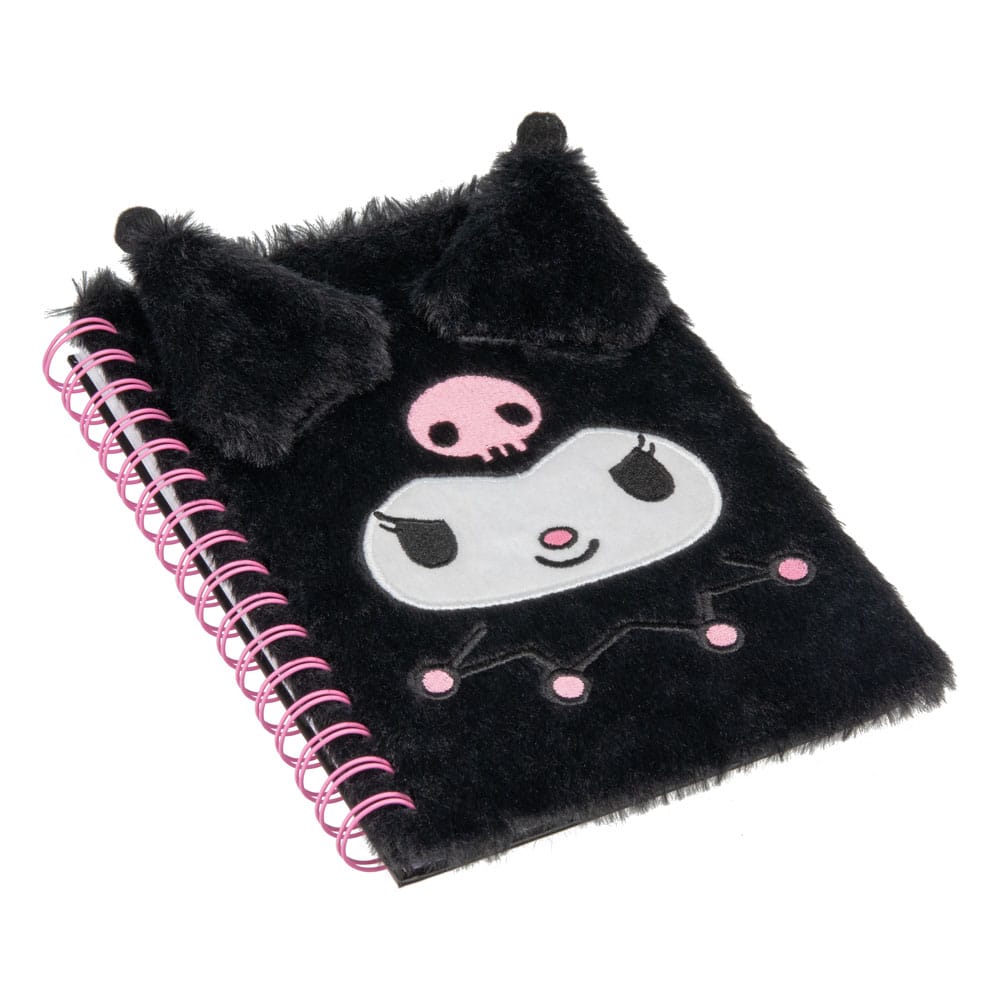Fluffy Kuromi Notebook - Sanrio