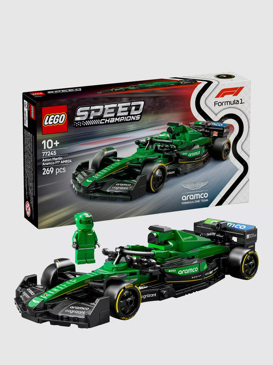 LEGO Speed Champions Aston Martin Aramco F1 AMR24 Race Car 77245