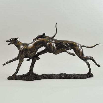 The Winner, Cost Cast Bronze Sculpture by David Geenty - 35.5cm
