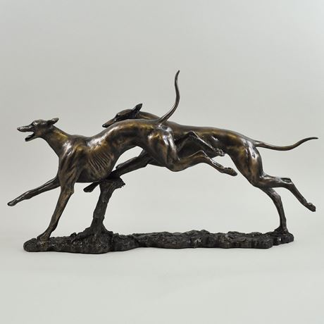 The Winner, Cost Cast Bronze Sculpture by David Geenty - 35.5cm