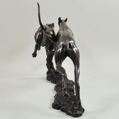 The Winner, Cost Cast Bronze Sculpture by David Geenty - 35.5cm