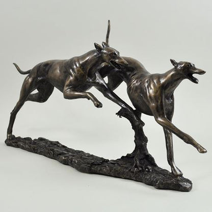 The Winner, Cost Cast Bronze Sculpture by David Geenty - 35.5cm