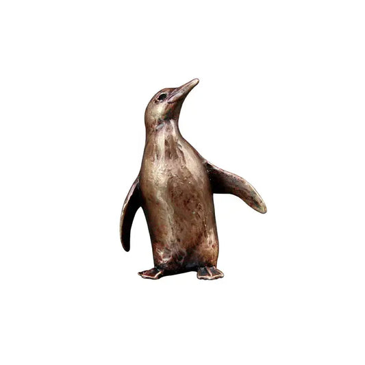 Butler & Peach Miniature Bronze Penguin - 4cm