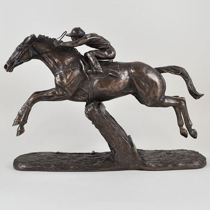 Istabraq, Cost Cast Sculpture by Harriet Glen - 22cm