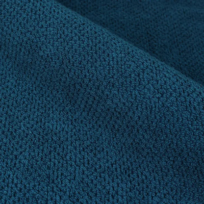 Textured Weave Towels Blue - 100% Cotton