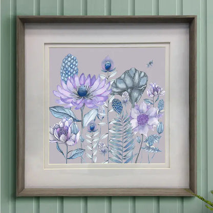 Nesidora Framed Print Nut - 81x81cm