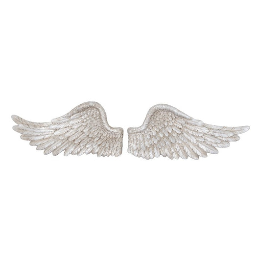 Silver Angel Wings - 60cm