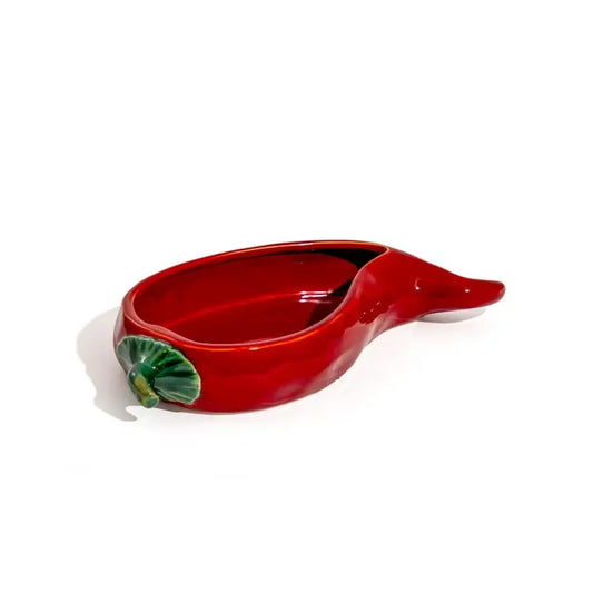 Red Chilli Pepper Serving Dish - 34.5cm