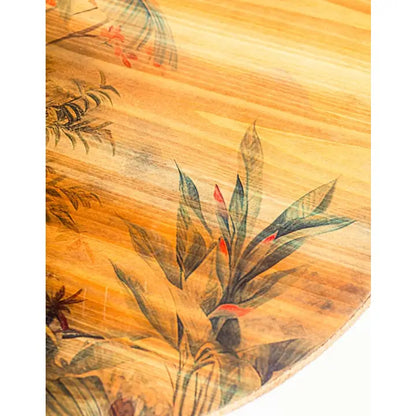 Tropical Landscape Round Coffee Table - 60cm