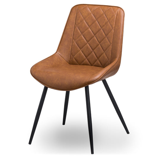 Oslo Tan Dining Chair - 82cm