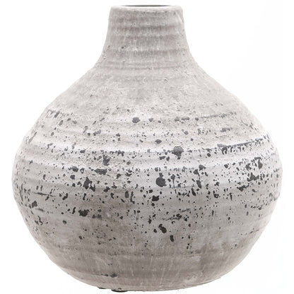 Speckled Stone Ceramic Vase - 29cm