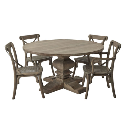 Copgrove Collection Round Pedestal Dining Table - 150cm