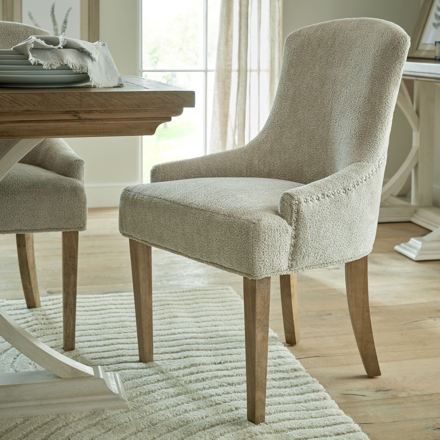 Brockham Taupe Dining Chair - 96cm