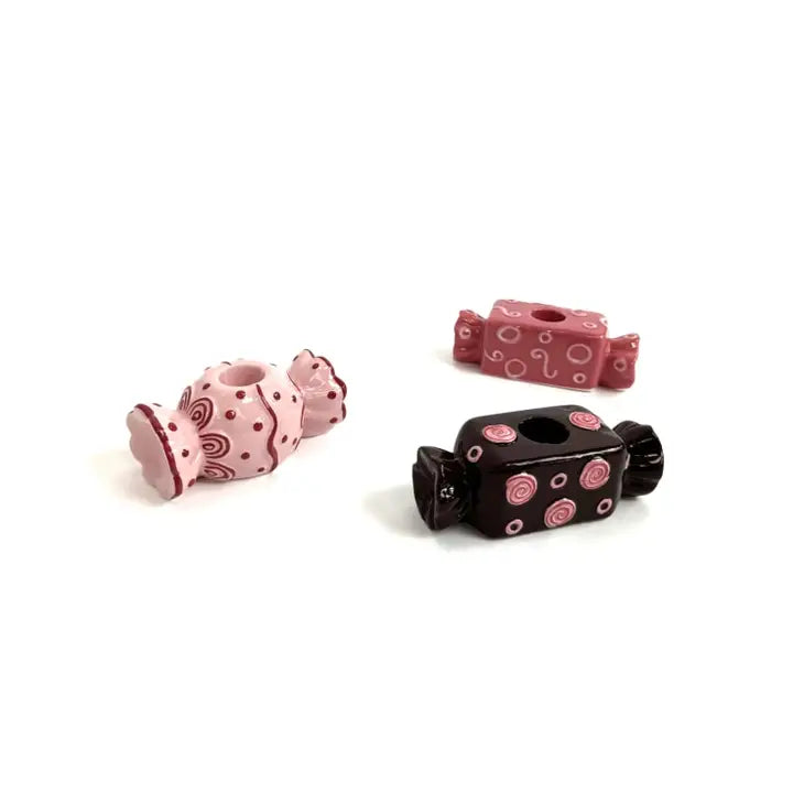 Ceramic Candy Candle Holders