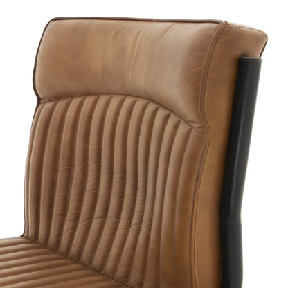 Billy Leather Dining Chair - 91cm