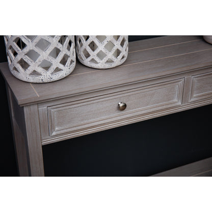 The Serene Collection Two Drawer Console Table - 110cm