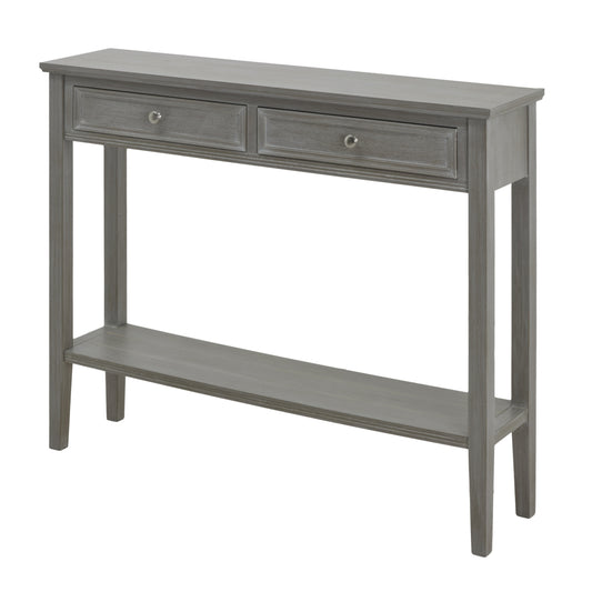 The Serene Collection Two Drawer Console Table - 110cm