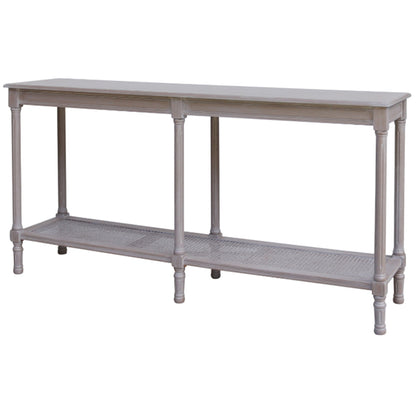 The Serene Rattan Collection Large Console Table - 160cm
