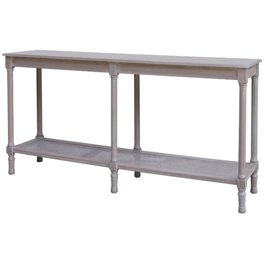 The Serene Rattan Collection Large Console Table - 160cm