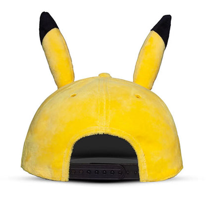 Pokemon - Extremely Happy Plush Pika - Snapback Cap
