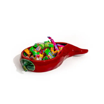 Red Chilli Pepper Serving Dish - 34.5cm