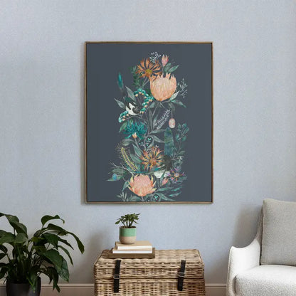 Fortazela Framed Canvas Stone - 141x112cm