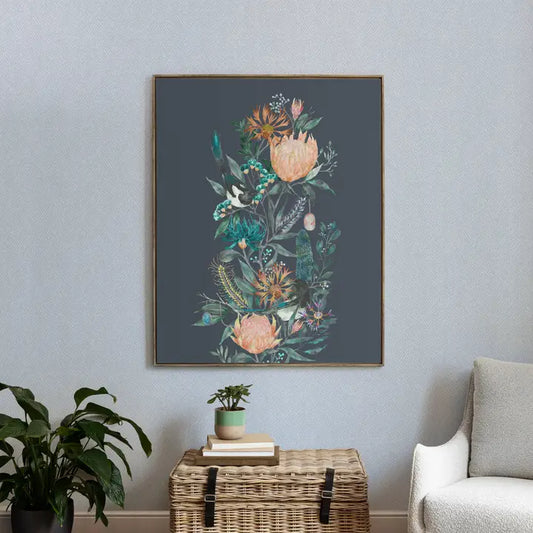Fortazela Framed Canvas Stone - 141x112cm