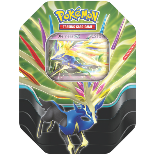 Pokemon Azure Legends Tin 2025 - Xerneas EX