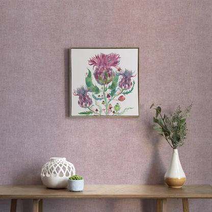 Fairytale Bristles Framed Canvas Stone - 70x70cm