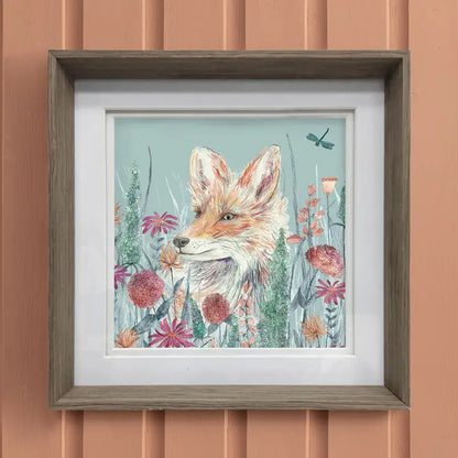 Harley Framed Print Nut - 47x47cm