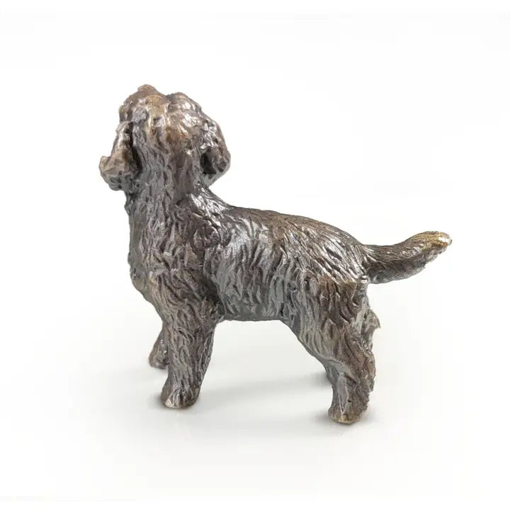 Butler & Peach Miniature Bronze Cockapoo - 3.5cm